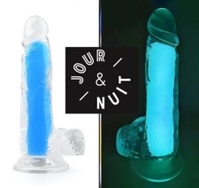 Gode Ventouse phosphorescent
