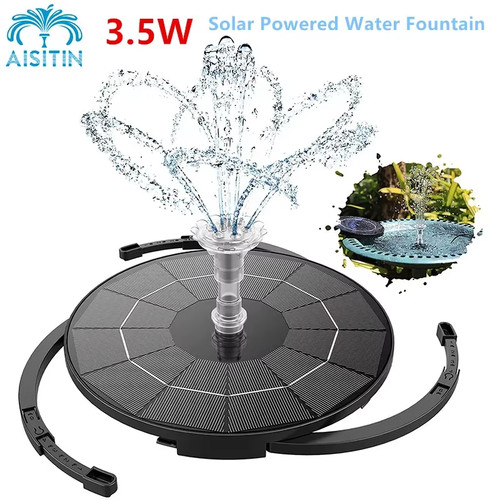 Pompe fontaine solaire - de,