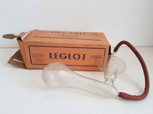 Ancien tire lait verre - ancien, en