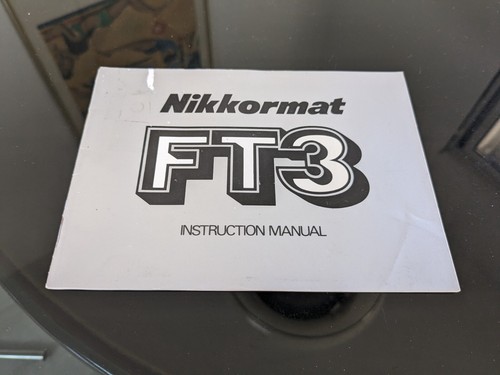 Nikkormat ft3 instruction - nikkormat,