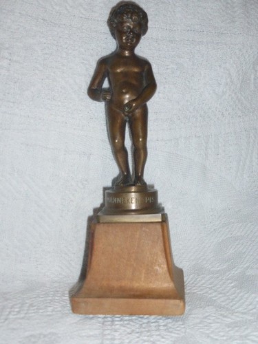 Belle statuette bronze - belle, socle