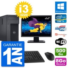 PC Tour Dell T1650 Ecran 22"