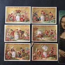 LIEBIG S96 6 Chromos Scène