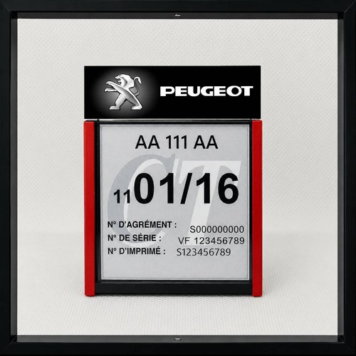 Porte vignette sticker - ct.,
