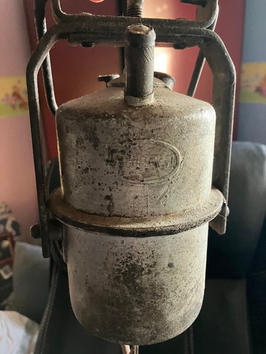 Ancienne lampe mineur à - ancienne,