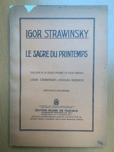 Igor stravinsky sacre - -,