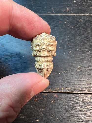 Bois cerf sculpté - cerf,