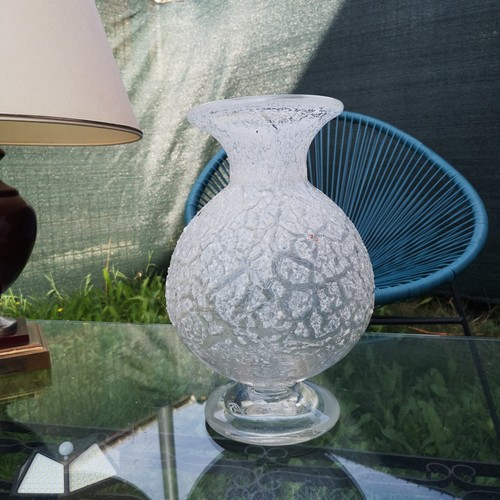 Vase verre soufflé - vase,