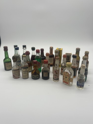Lot mignonnettes pleines - de, 25