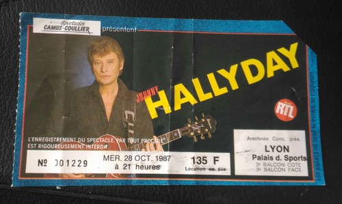 Ticket billet used place - ticket,