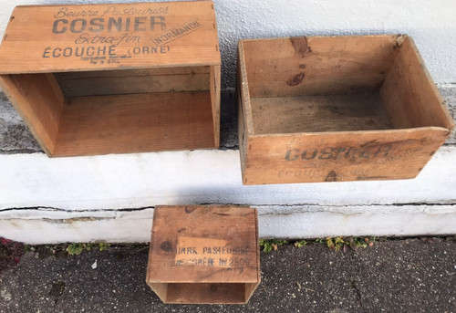 Vintage lot ancienne caisse - lot,