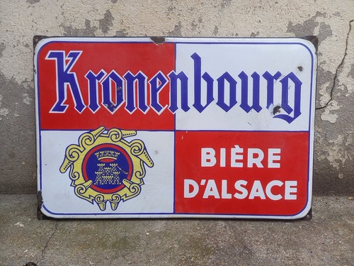 Kronenbourg bière plaque - kronenbourg,