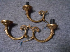 3  Bras d'Appliques Lustre