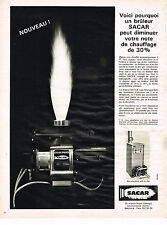 1965 ADVERTISING ADVERTISEMENT 0314 SAC BURNER BLOCK - SOLO BOILER