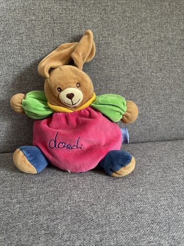 Lapin boule rose - lapin, vert