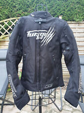 blouson moto textile femme