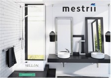 Receveur de Douche Bac Acrylique 5cm Haut Bain Quadrat R55 Rectangle Plat Blanc