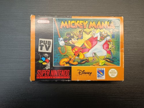 Mickey mania super nintendo - mickey,