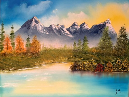 Bob ross style original - ross,