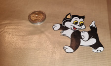 Vintage WALT DISNEY'S Cat Pinocchio Character Sticker/Sticker