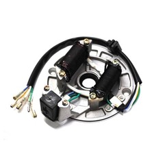 Stator De 2 Bobines Kick Start Mini Quad Moteur 50CC 70CC 90CC 110CC 125CC 4T