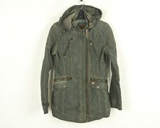 Khujo ' Lynn ' Femme M Veste Parka Coupe-Vent Pluie Mac Manteau Capuche Kaki