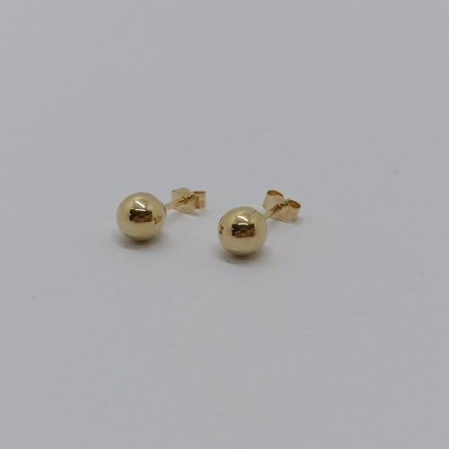 Boucles oreilles bouton - boucles, À
