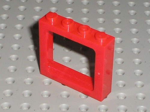 Fenetre lego train red - train,