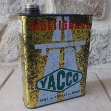 Ancien Bidon d'Huile YACCO
