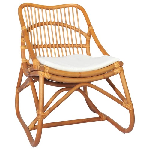 Chaise rotin lin relaxation - chaise, en