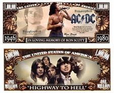 AC/DC - BON SCOTT BILLET