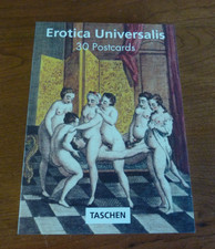 EROTICA UNIVERSALIS   TASCHEN   30 COLOR POSTCARDS   1995   COLLECTOR CONDITION