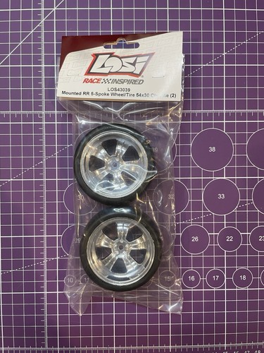 New losi mounted rr - new, 1/10