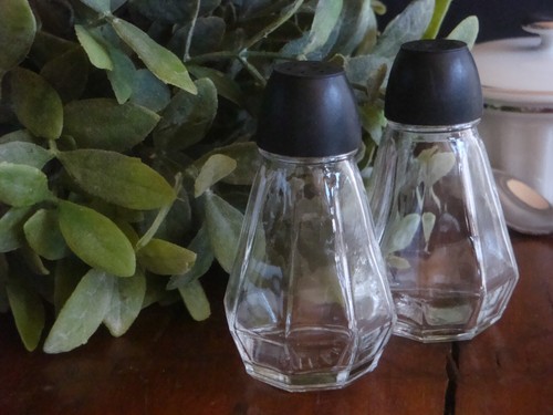 Vintage saliere poivriere - vintage,