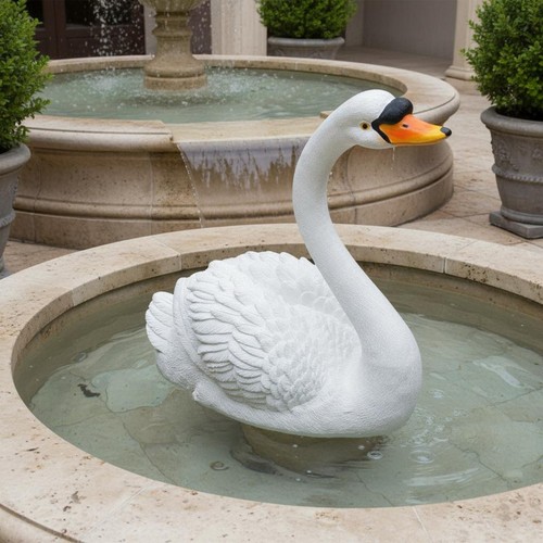 Cygne flottant décoratif - cygne,