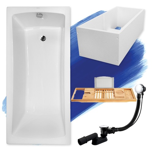 Baignoire rectangulaire optima - rectangulaire,