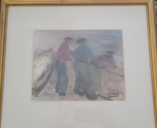 Peinture encadrée originale - encadrée,