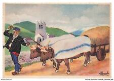 APDP9-0547-ILLUSTRATOR-HOMUALK - Antique Solid Wooden Four Wheel Trolley