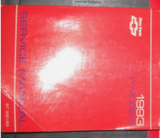 1993 Chevy P Modèles Camping-Car Réparation Service Atelier Manuel OEM
