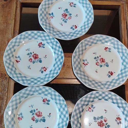 Assiettes plate digoin - 5,