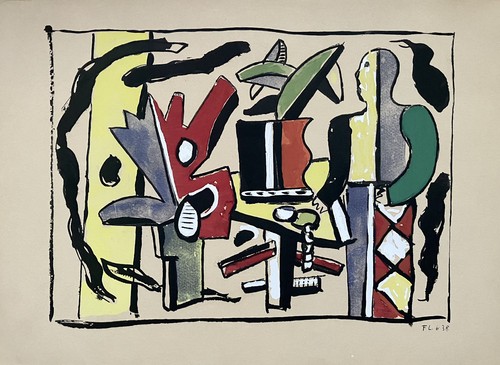 Fernand léger lithographie - léger,