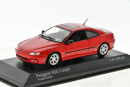 Peugeot 406 coupé red 1996 - coupé,