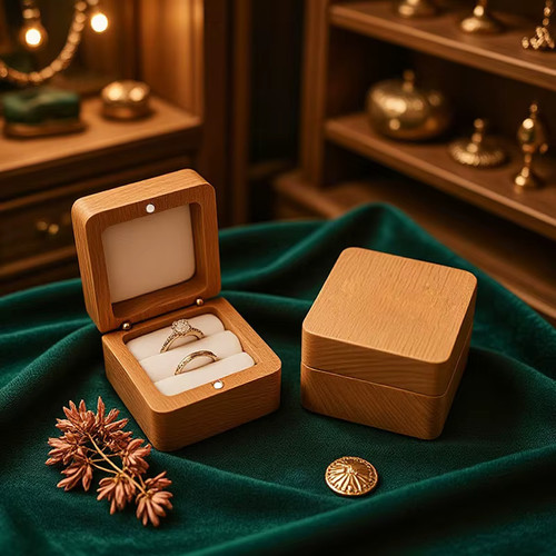 Boîte bijoux bois vierge
