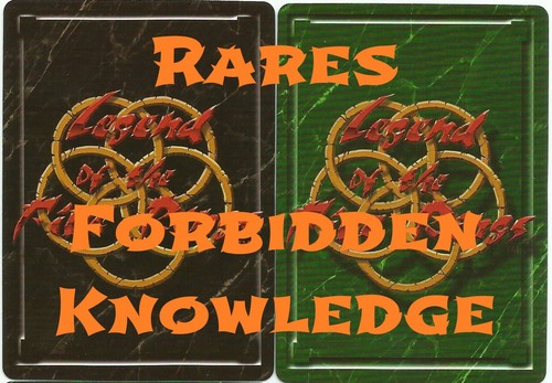 Rares forbidden knowledge - rares,
