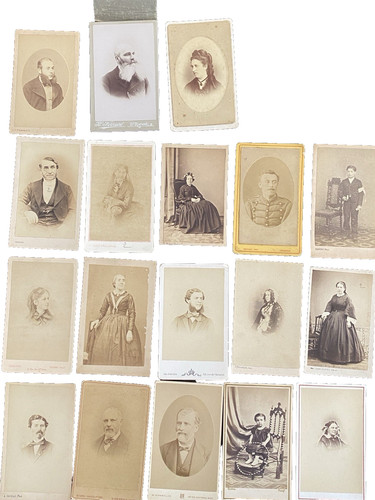 Lot photos anciennes portrait - lot,
