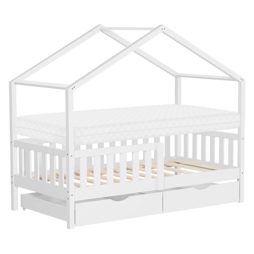 Lit cabane enfant bois - lit,