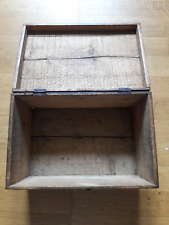 ANCIENNE CAISSE EN BOIS AVEC