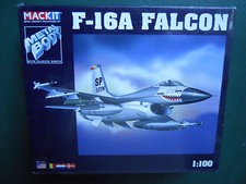 ARMOUR FRANKLIN MINT MACKIT KIT METAL 1/100 AVION F-16 A FALCON BOITE SCELLEE