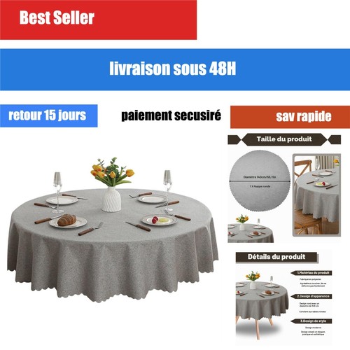 Nappe ronde 140 - , cm