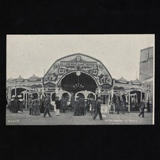 Old postcard Paris / Fête Foraine / Le Métro